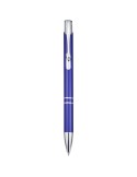 Stylo bille rétractable en aluminium Moneta (encre bleue)