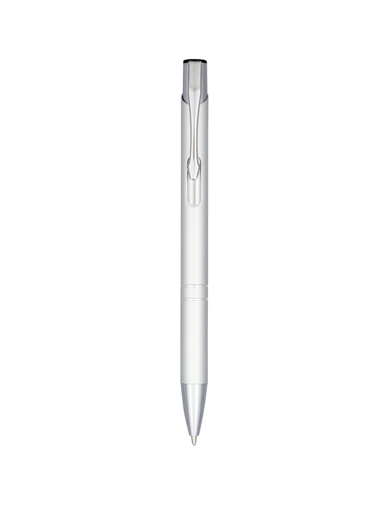 Stylo bille aluminium anodisé Moneta (encre bleue)