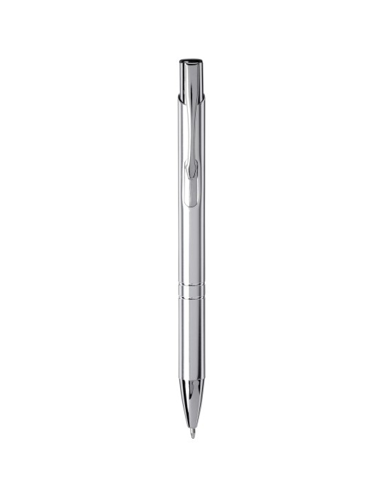 Stylo bille aluminium anodisé Moneta (encre bleue)