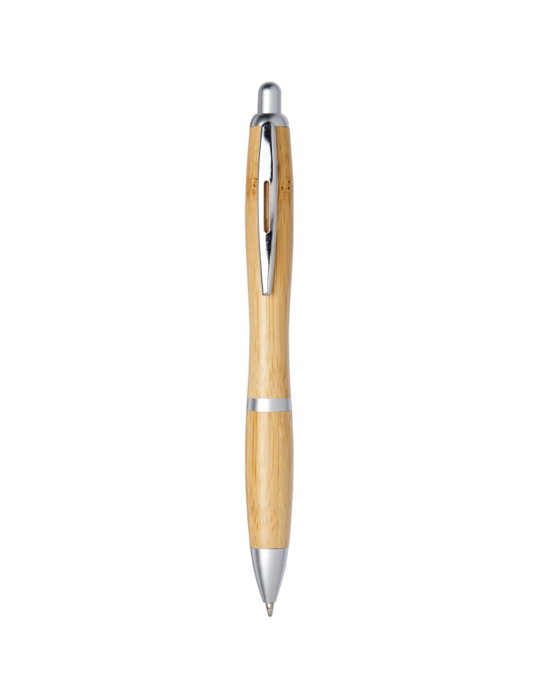 Stylo bille en bambou Nash (encre bleue)