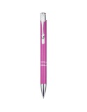 Stylo bille en aluminium recyclé Moneta (encre noire)