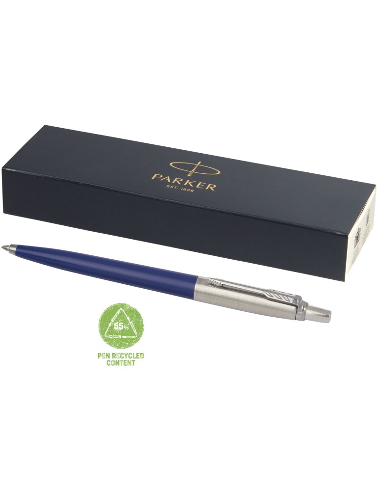 Stylo bille Parker Jotter recyclé (encre bleue)