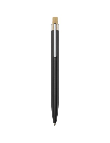 Stylo bille en aluminium recyclé Nooshin (encre bleue) 2
