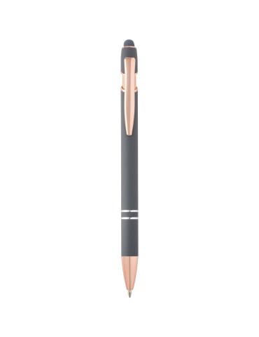 Stylo bille Nanna avec finition or rose (encre bleue) 2