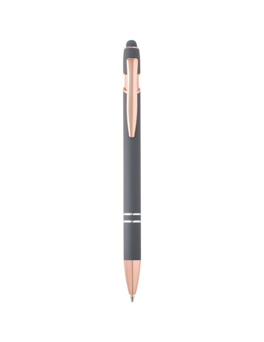 Stylo bille Nanna avec finition or rose (encre bleue)