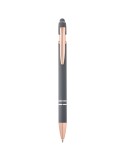 Stylo bille Nanna avec finition or rose (encre bleue)