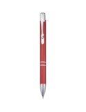 Stylo bille en aluminium recyclé Moneta (encre bleue)