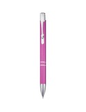 Stylo bille en aluminium recyclé Moneta (encre bleue)