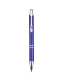 Stylo bille en aluminium recyclé Moneta (encre bleue)