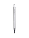 Stylo bille en aluminium recyclé Moneta (encre bleue)
