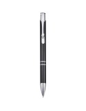 Stylo bille en aluminium recyclé Moneta (encre bleue)