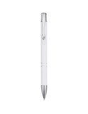 Stylo bille en aluminium recyclé Moneta (encre bleue)