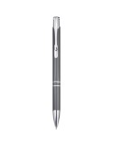 Stylo bille en aluminium recyclé Moneta (encre bleue)