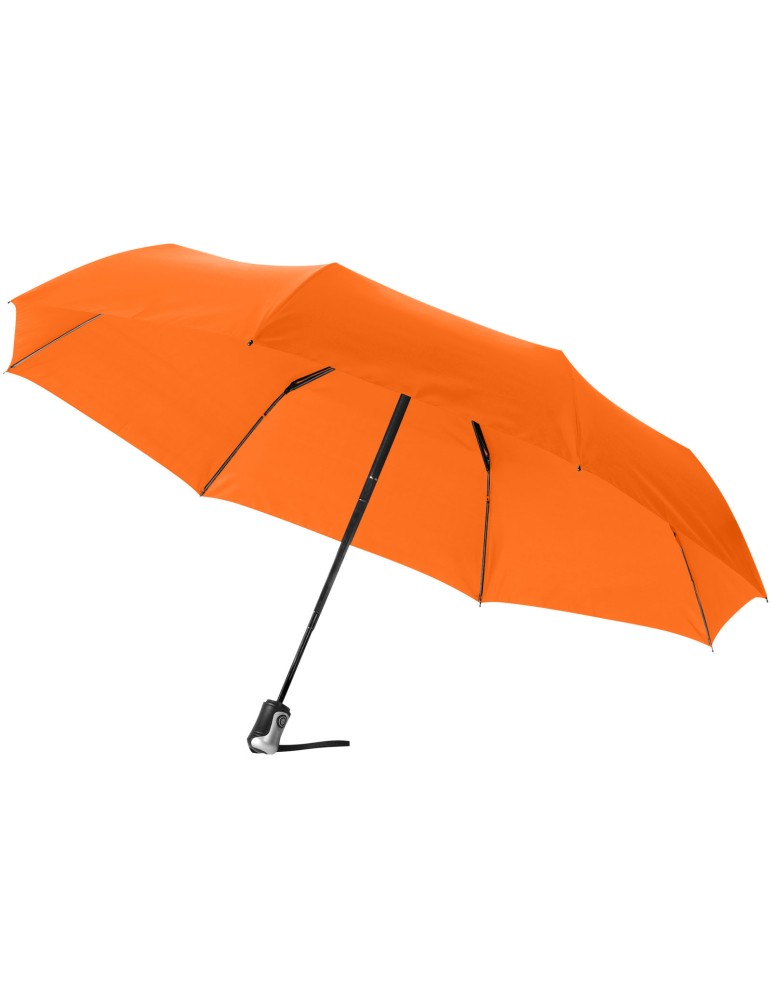 Parapluie 21.5" 3 sections ouverture fermeture automatique Alex