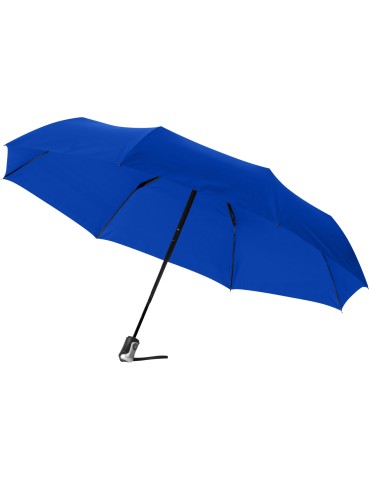 Parapluie 21.5" 3 sections ouverture fermeture automatique Alex