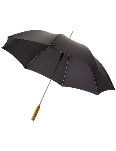 Parapluie 23" à ouverture automatique avec poignée en bois Lisa