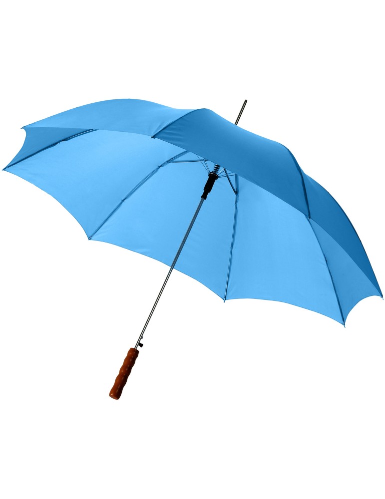 Parapluie 23" à ouverture automatique avec poignée en bois Lisa