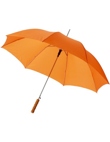 Parapluie 23" à ouverture automatique avec poignée en bois Lisa