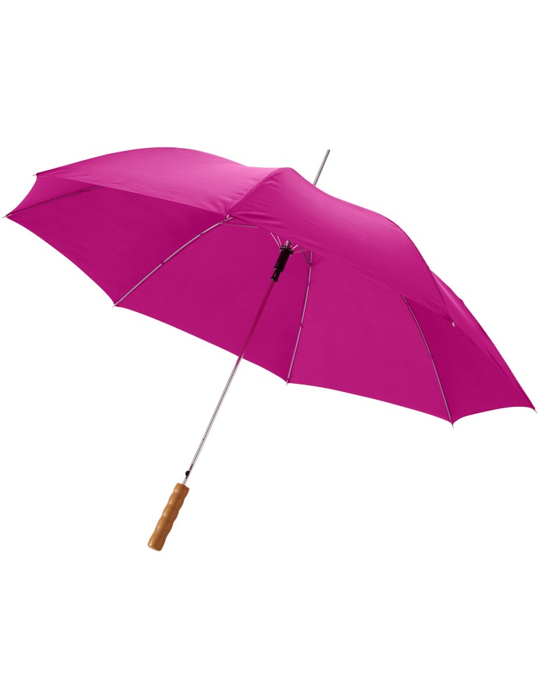 Parapluie 23" à ouverture automatique avec poignée en bois Lisa