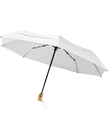 Parapluie en RPET pliable 21" à ouverture/fermeture automatique Bo