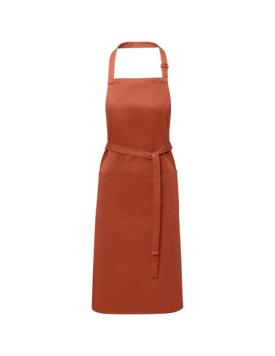 Tablier ajustable Andrea de 240 g/m² avec bretelle réglable au cou