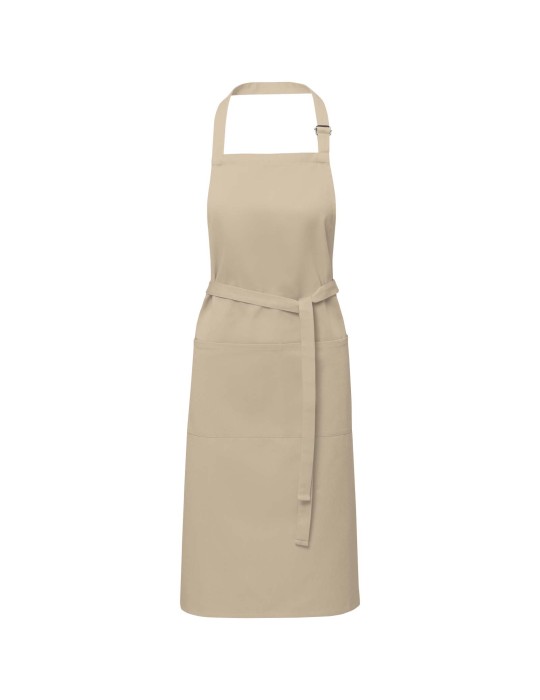 Tablier ajustable Andrea de 240 g/m² avec bretelle réglable au cou
