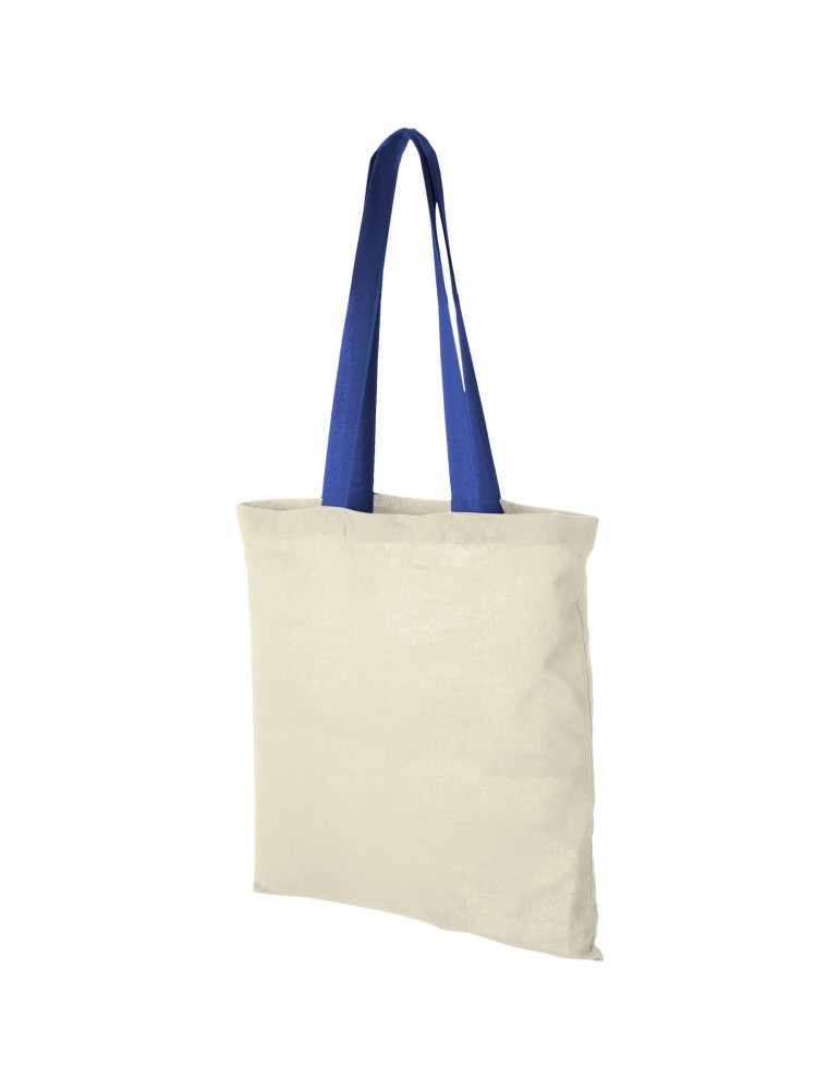 Sac coton Nevada 100 gr/m² avec poignées de couleur 7L