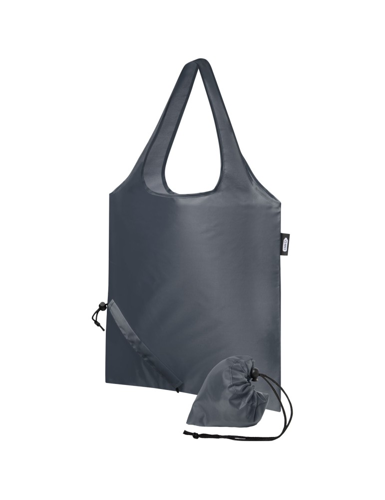 Sac shopping pliable Sabia en PET recyclé 7L