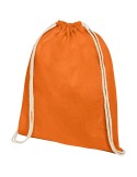 Sac à dos Oregon en coton de 140 g/m² avec cordon de serrage 5L