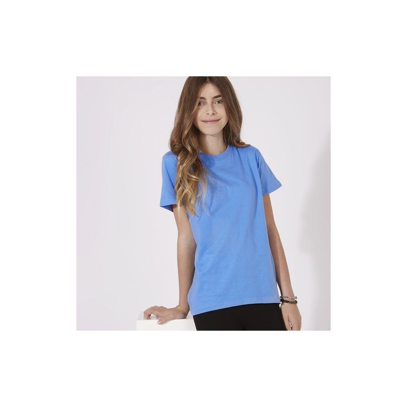 T-Shirt Enfant Couleur Personnalisé YC150 "keya" Matières : coton Taille textile : M Couleurs : bleu marine foncé objet publicit
