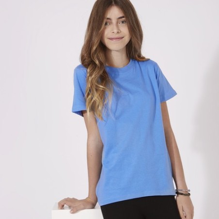 T-Shirt Enfant Couleur Personnalisé YC150 "keya" Matières : coton Taille textile : M Couleurs : bleu marine foncé objet publicit