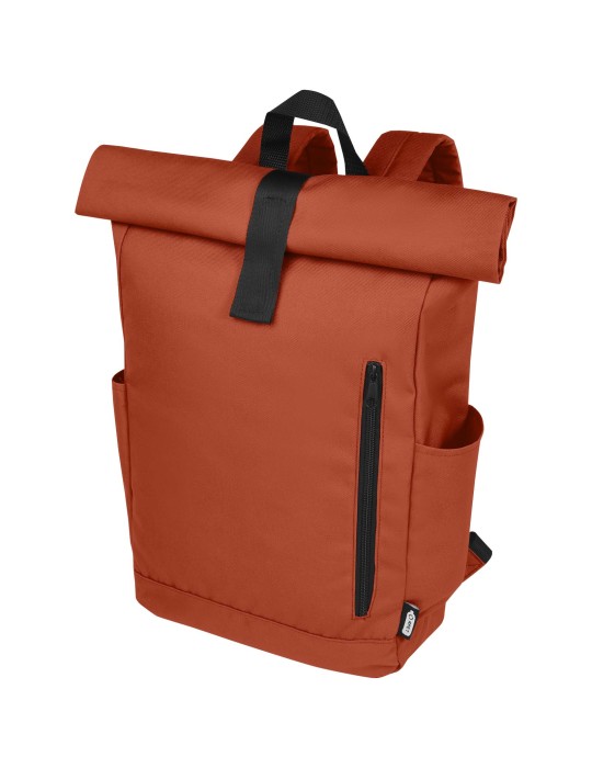 Sac à dos Byron de 18 L en RPET GRS 15,6" avec dessus enroulable