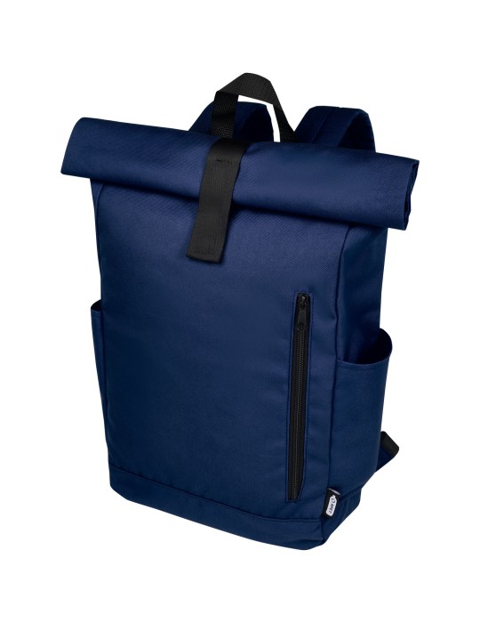 Sac à dos Byron de 18 L en RPET GRS 15,6" avec dessus enroulable