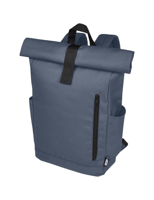Sac à dos Byron de 18 L en RPET GRS 15,6" avec dessus enroulable
