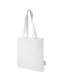 Sac shopping Madras en coton certifié GRS de 140 g/m2 de 7 L
