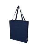 Sac shopping à soufflets Madras en coton recyclé 140 g/m² certifié…