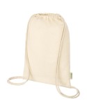 Sac refermable à cordon Odisha de 5 L bio certifié OCS 140 g/m²