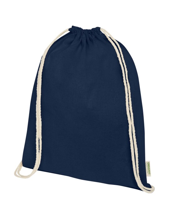 Sac refermable à cordon Odisha de 5 L bio certifié OCS 140 g/m²