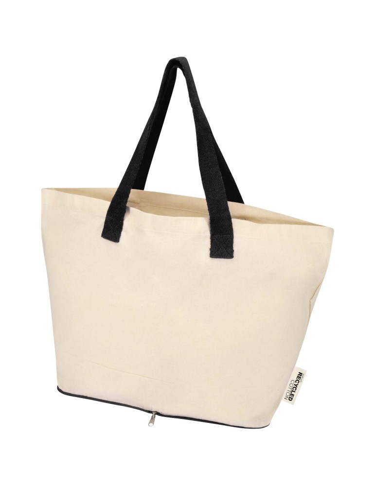 Sac shopping Sierra pliable en coton recyclé GRS 140 g/m2 12 L