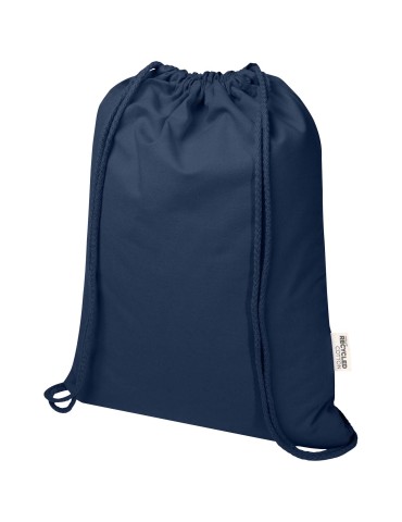 Sac Peru Blend de 5 L avec cordon en coton recyclé 180 g/m2 certifié…
