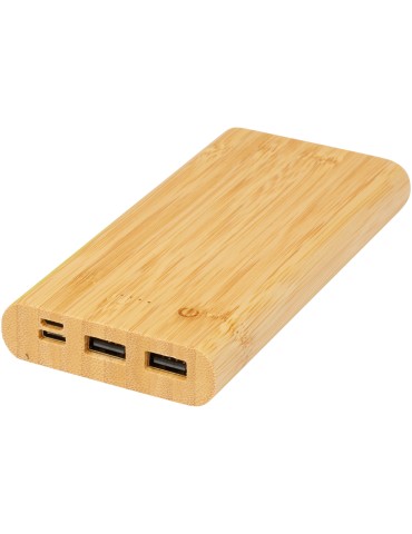 Batterie de secours Tulda de 10,000 mAh en bambou