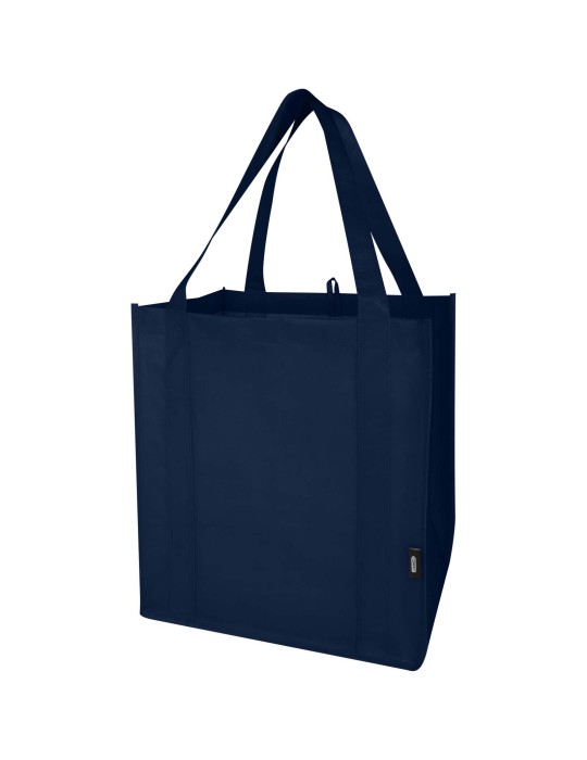 Sac shopping Liberty non tissé recyclé GRS avec fond rigide de 29L