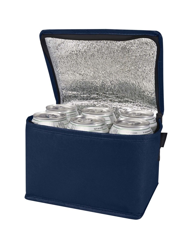 Sac isotherme Spectrum non tissé recyclé GRS de 4L pour 6 canettes