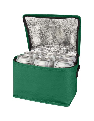 Sac isotherme Spectrum non tissé recyclé GRS de 4L pour 6 canettes