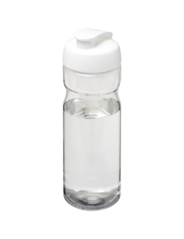 Bouteille de sport H2O Active® Base 650ml avec couvercle à clapet