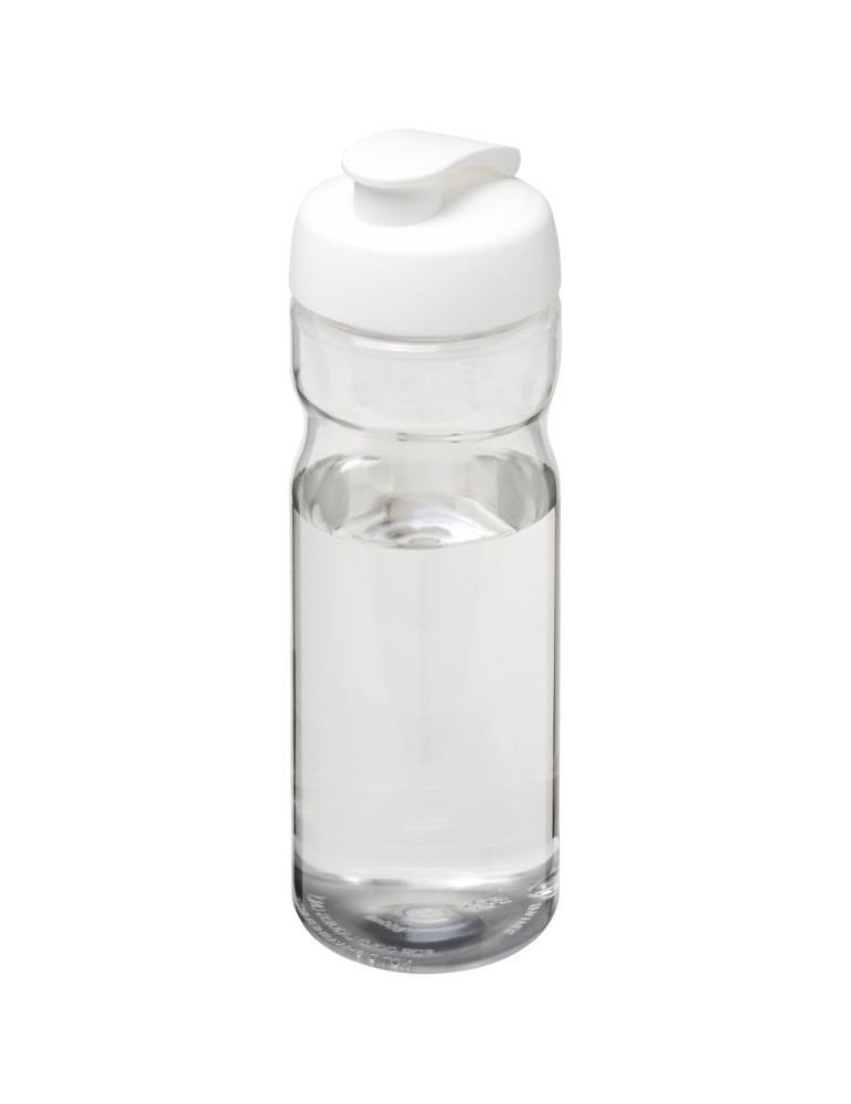 Bouteille de sport H2O Active® Base 650ml avec couvercle à clapet