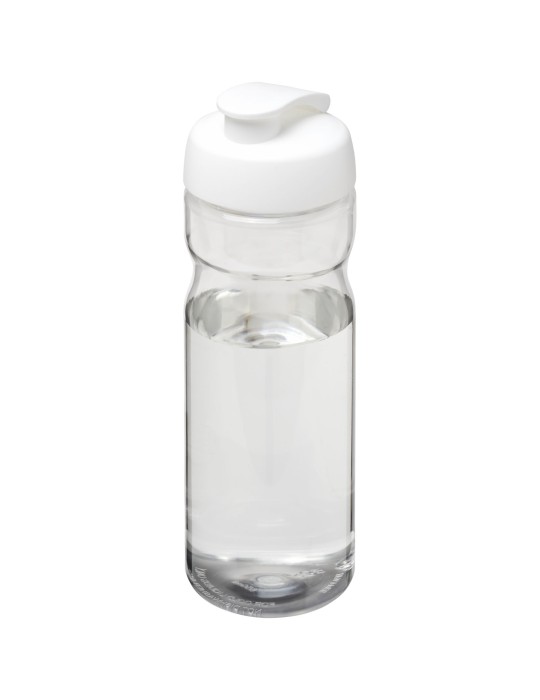Bouteille de sport H2O Active® Base 650ml avec couvercle à clapet
