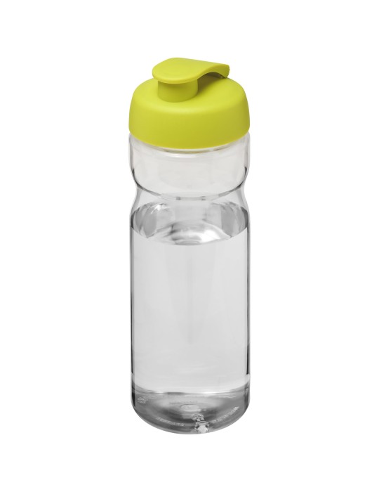 Bouteille de sport H2O Active® Base 650ml avec couvercle à clapet