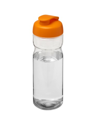Bouteille de sport H2O Active® Base 650ml avec couvercle à clapet