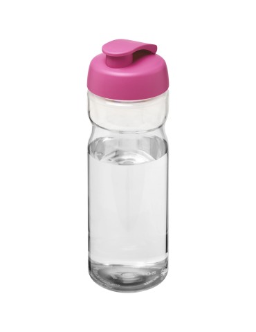 Bouteille de sport H2O Active® Base 650ml avec couvercle à clapet